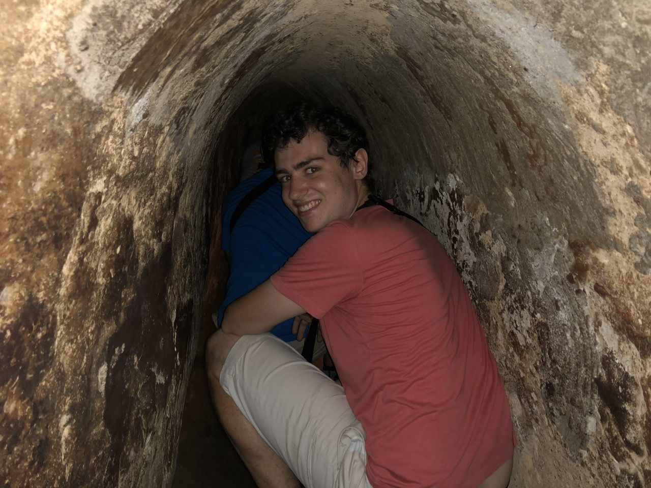 Crawling through the Cu Chi Tunnels