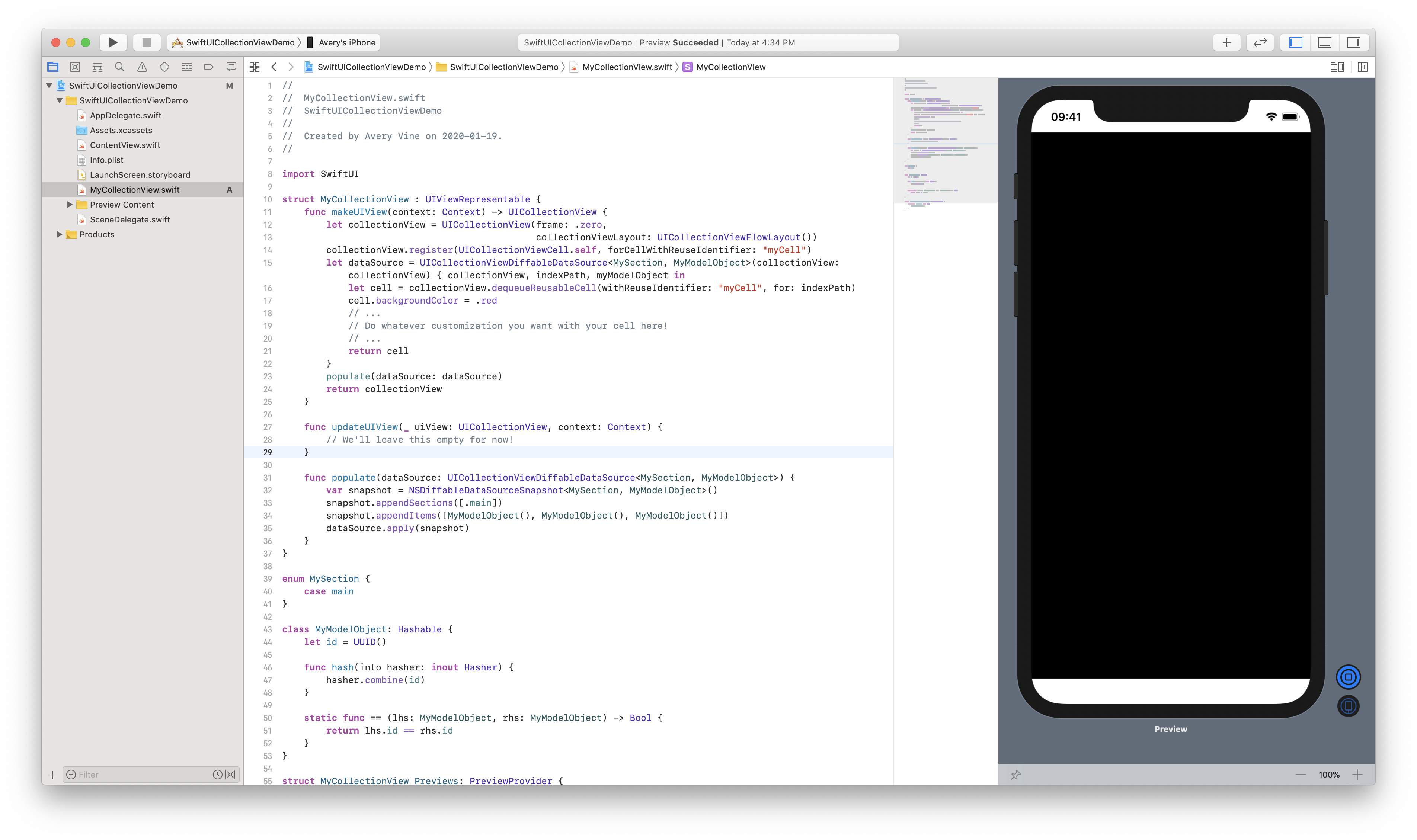 Collection in SwiftUI